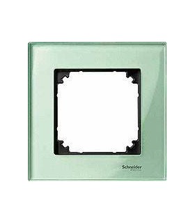 Merten M-Elegance Стекло Изумруд Рамка 1-я {PRODUCT_REFERENCE}