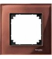 Merten M-Elegance Стекло Махагон Рамка 1-я {PRODUCT_REFERENCE}