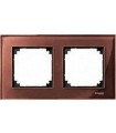 Merten M-Elegance Стекло Махагон Рамка 2-я {PRODUCT_REFERENCE}