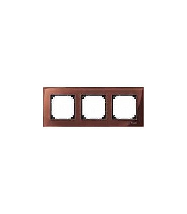 Merten M-Elegance Стекло Махагон Рамка 3-я {PRODUCT_REFERENCE}