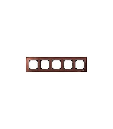 Merten M-Elegance Стекло Махагон Рамка 5-я {PRODUCT_REFERENCE}