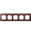Merten M-Elegance Стекло Махагон Рамка 5-я {PRODUCT_REFERENCE}