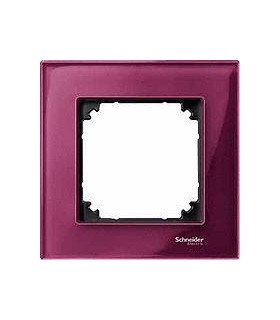 Merten M-Elegance Стекло Рубин Рамка 1-я {PRODUCT_REFERENCE}