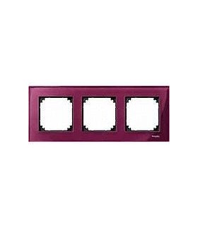 Merten M-Elegance Стекло Рубин Рамка 3-я {PRODUCT_REFERENCE}