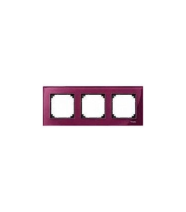 Merten M-Elegance Стекло Рубин Рамка 3-я {PRODUCT_REFERENCE}
