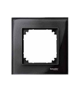 Merten M-Elegance Стекло Черный оникс Рамка 1-я {PRODUCT_REFERENCE}