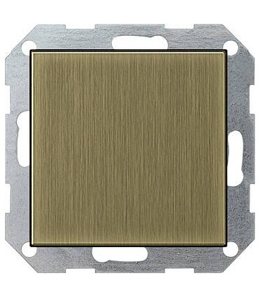 Заглушка с опорной платой Gira System 55, бронза 0268603