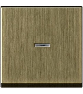 Клавиша с контрольным окошком Gira System 55, бронза 0290603