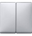Merten SD Алюминий Клавиша 2-ая MTN412560