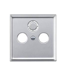Merten SD Алюминий Накладка розетки TV-FM,TV-FM-SAT {PRODUCT_REFERENCE}