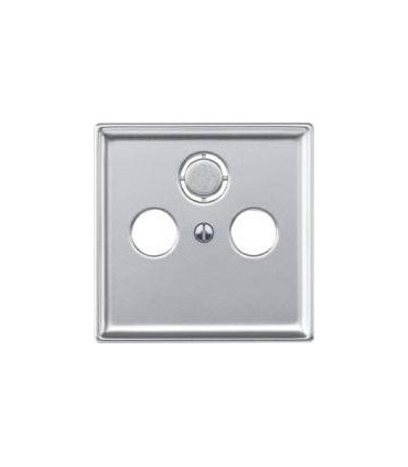 Merten SD Алюминий Накладка розетки TV-FM,TV-FM-SAT {PRODUCT_REFERENCE}