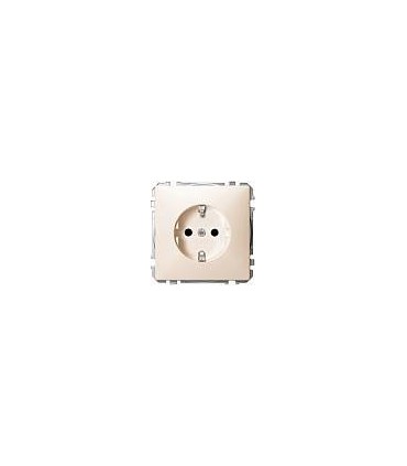 Merten SD Бежевый Розетка 1-ая с/з с защитными шторками {PRODUCT_REFERENCE}