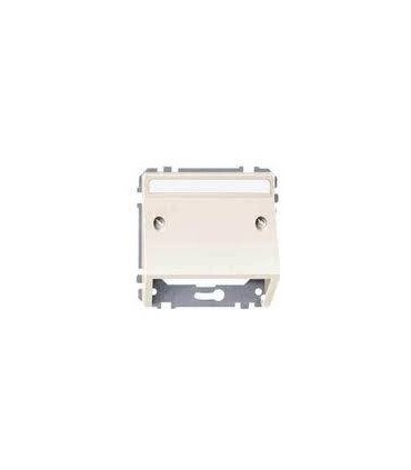 Merten SD Бежевый Накладка аудиорозетки с полем для надписи, наклонная {PRODUCT_REFERENCE}