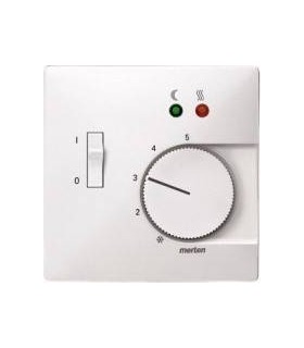 Merten SD Белый Накладка регулятора тёплого пола {PRODUCT_REFERENCE}