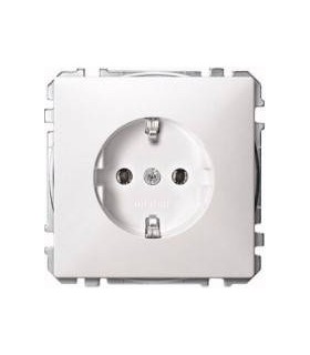 Merten SD Белый Розетка 1-ая с/з безвинт.зажим {PRODUCT_REFERENCE}