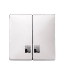 Merten SD Белый Клавиша 2-ая с подстветкой {PRODUCT_REFERENCE}