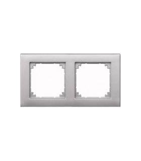 Merten SM M-Plan Алюминий Рамка 2-ая {PRODUCT_REFERENCE}