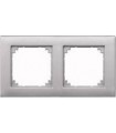 Merten SM M-Plan Алюминий Рамка 2-ая {PRODUCT_REFERENCE}