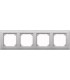 Merten SM M-Plan Алюминий Рамка 4-ая {PRODUCT_REFERENCE}