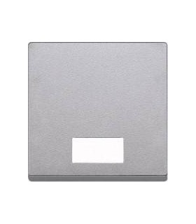 Merten SM Алюминий Клавиша 1-ая с окошком без линзы {PRODUCT_REFERENCE}