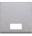 Merten SM Алюминий Клавиша 1-ая с окошком без линзы {PRODUCT_REFERENCE}