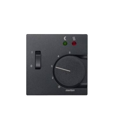 Merten SM Антрацит Накладка регулятора тёплого пола {PRODUCT_REFERENCE}