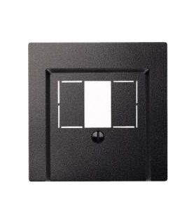 Merten SM Антрацит Накладка аудиорозетки 2-ой (к мех-м 46701х) {PRODUCT_REFERENCE}