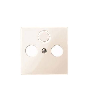 Merten SM Бежевый глянец Накладка розетки TV-FM/TV-FM-SAT {PRODUCT_REFERENCE}