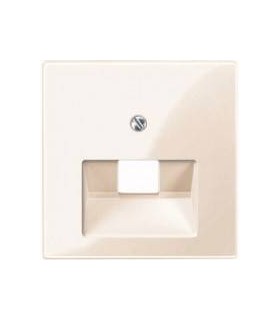 Merten SM Бежевый глянец Накладка розетки ТЛФ/комп 1-ой наклонной {PRODUCT_REFERENCE}