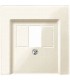 Merten SM Бежевый глянец Накладка аудиорозетки 2-ой (к мех-м 46701х) {PRODUCT_REFERENCE}
