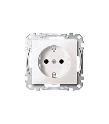Merten SM Белый глянец Розетка 1-ая с/з с защитными шторками {PRODUCT_REFERENCE}