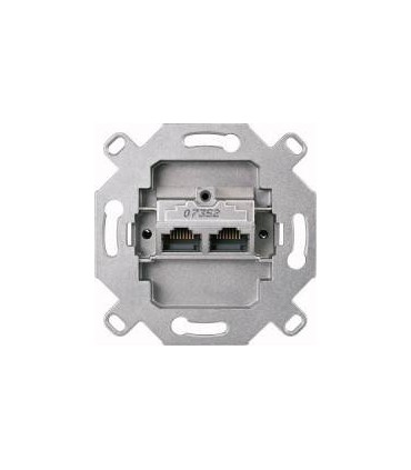 Merten Механизм Розетка компьютерная 2-ая наклонная 6 кат {PRODUCT_REFERENCE}