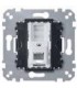 Merten Механизм Розетка ТЛФ 1-ая RJ12 4контакта прямая {PRODUCT_REFERENCE}