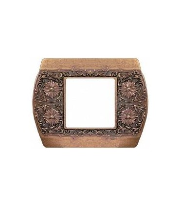 Рамка на 1 пост гор/верт FEDE SANREMO, rustic copper FD01421RU