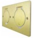 Legrand -Напольный лючок на 4 модуля, прямоугольный, цвет бронза, IP 44 {PRODUCT_REFERENCE}