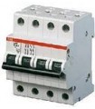 Автоматический выключатель ABB 4-полюсный S204 C10 2CDS254001R0104