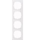 Merten M-Pure 4-постовая рамка, полярно-белый {PRODUCT_REFERENCE}