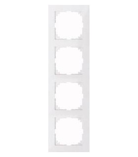 Merten M-Pure 4-постовая рамка, полярно-белый {PRODUCT_REFERENCE}