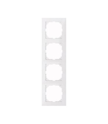 Merten M-Pure 4-постовая рамка, полярно-белый {PRODUCT_REFERENCE}