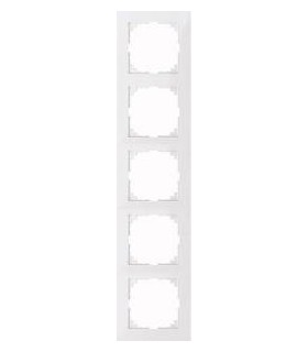 Merten M-Pure 5-постовая рамка, полярно-белый {PRODUCT_REFERENCE}