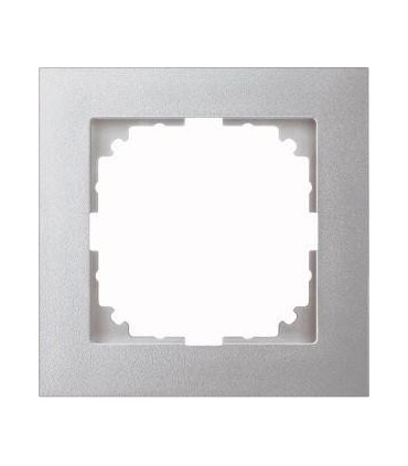 Merten M-Pure 1-постовая рамка, цвет алюминия {PRODUCT_REFERENCE}