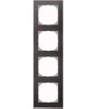 Merten M-Pure Decor 4-постовая рамка, сланец/цвет алюминия {PRODUCT_REFERENCE}