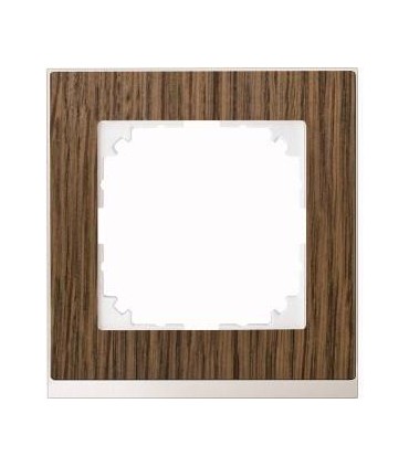 Merten M-Pure Decor 1-постовая рамка, дуб/белый {PRODUCT_REFERENCE}