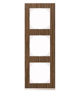 Merten M-Pure Decor 3-постовая рамка, дуб/белый {PRODUCT_REFERENCE}