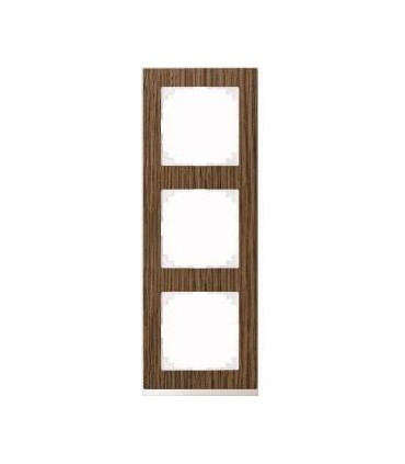 Merten M-Pure Decor 3-постовая рамка, дуб/белый {PRODUCT_REFERENCE}