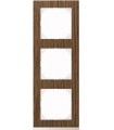 Merten M-Pure Decor 3-постовая рамка, дуб/белый {PRODUCT_REFERENCE}