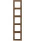 Merten M-Pure Decor 5-постовая рамка, дуб/белый {PRODUCT_REFERENCE}