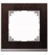 Merten M-Pure Decor 1-постовая рамка, венге/цвет алюминия {PRODUCT_REFERENCE}