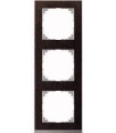 Merten M-Pure Decor 3-постовая рамка, венге/цвет алюминия {PRODUCT_REFERENCE}