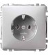 Merten SD Алюминий Розетка 1-ая с/з безвинт.зажим {PRODUCT_REFERENCE}